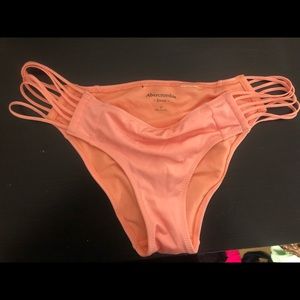 Abercrombie and Fitch coral swim bottoms size M